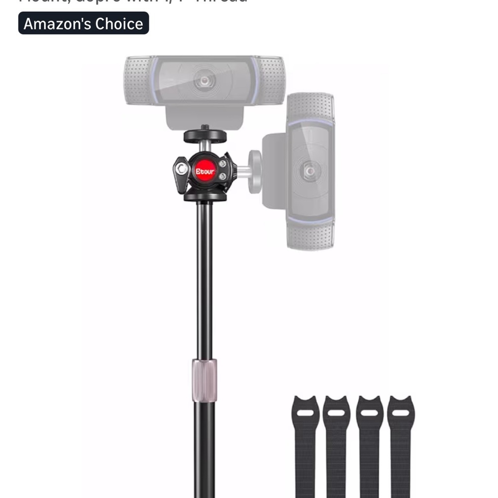 Black Tripod Mount for Cameras